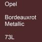 Preview: Opel, Bordeauxrot Metallic, 73L.